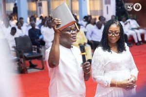 Thanksgiving Service held for The Clerk to Parliament, Ebenezer Ahumah Djietror